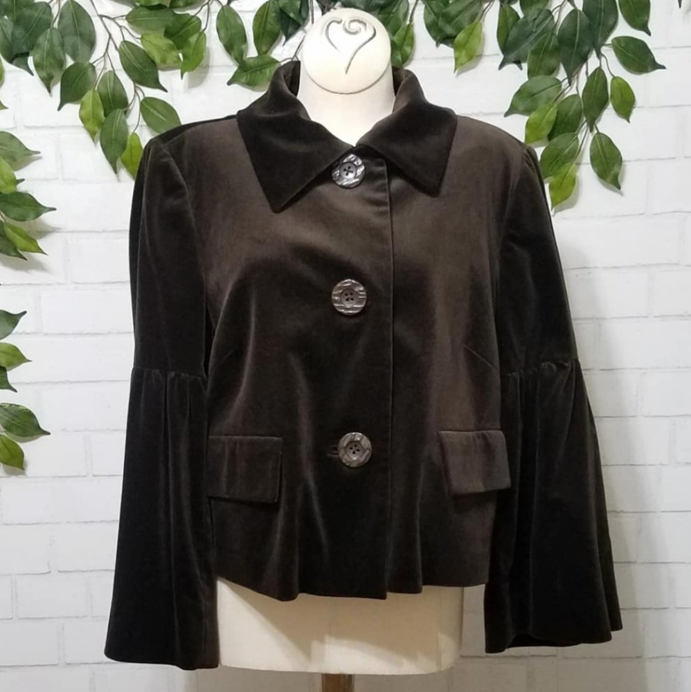 NWT Ellen Tracy Mahogany Coat